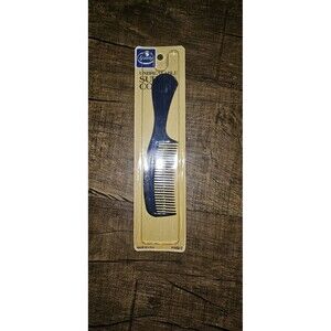 Vintage Goody Super Comb Unbreakable Navy Blue New Sealed 1989 Made In The USA